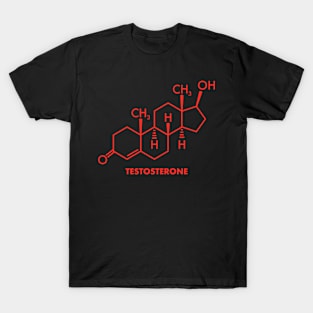 Testosterone Red Pill Masculinity Gym Bodybuilder Gift T-Shirt